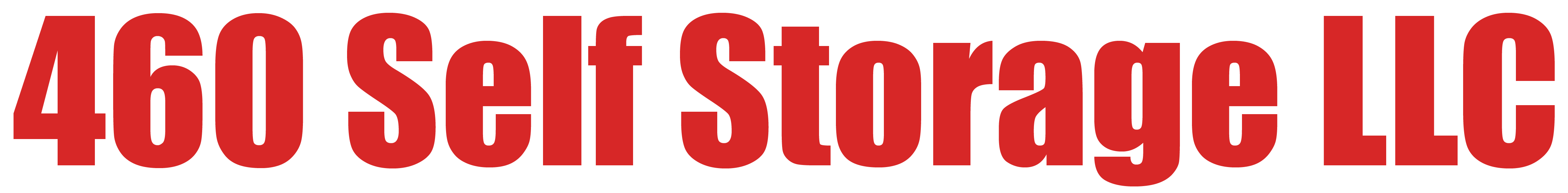 460 Self Storage Logo